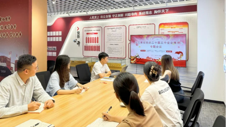 青春正當時，奮楫在遠洋 | 江蘇遠洋團組織學(xué)習(xí)貫徹黨的二十屆三中全會精神