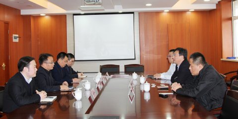 青島中遠(yuǎn)海運(yùn)物流有限公司來我司拜訪