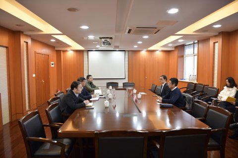 飛騰國際航運(yùn)公司來我司拜訪