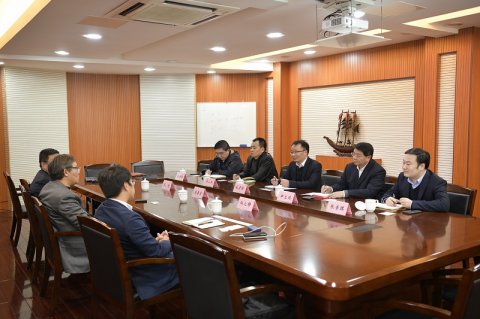 上海翰穎船務有限公司來我司拜訪