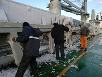 攻堅克難保船期，砥礪奮進爭效益——泰州輪第112航次備艙紀實