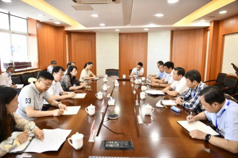 鼓樓區(qū)政協(xié)主席一行蒞臨江蘇遠洋調(diào)研走訪