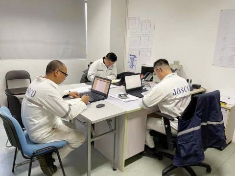 江蘇遠洋船舶監(jiān)造組臨時黨支部學習十九屆六中全會精神